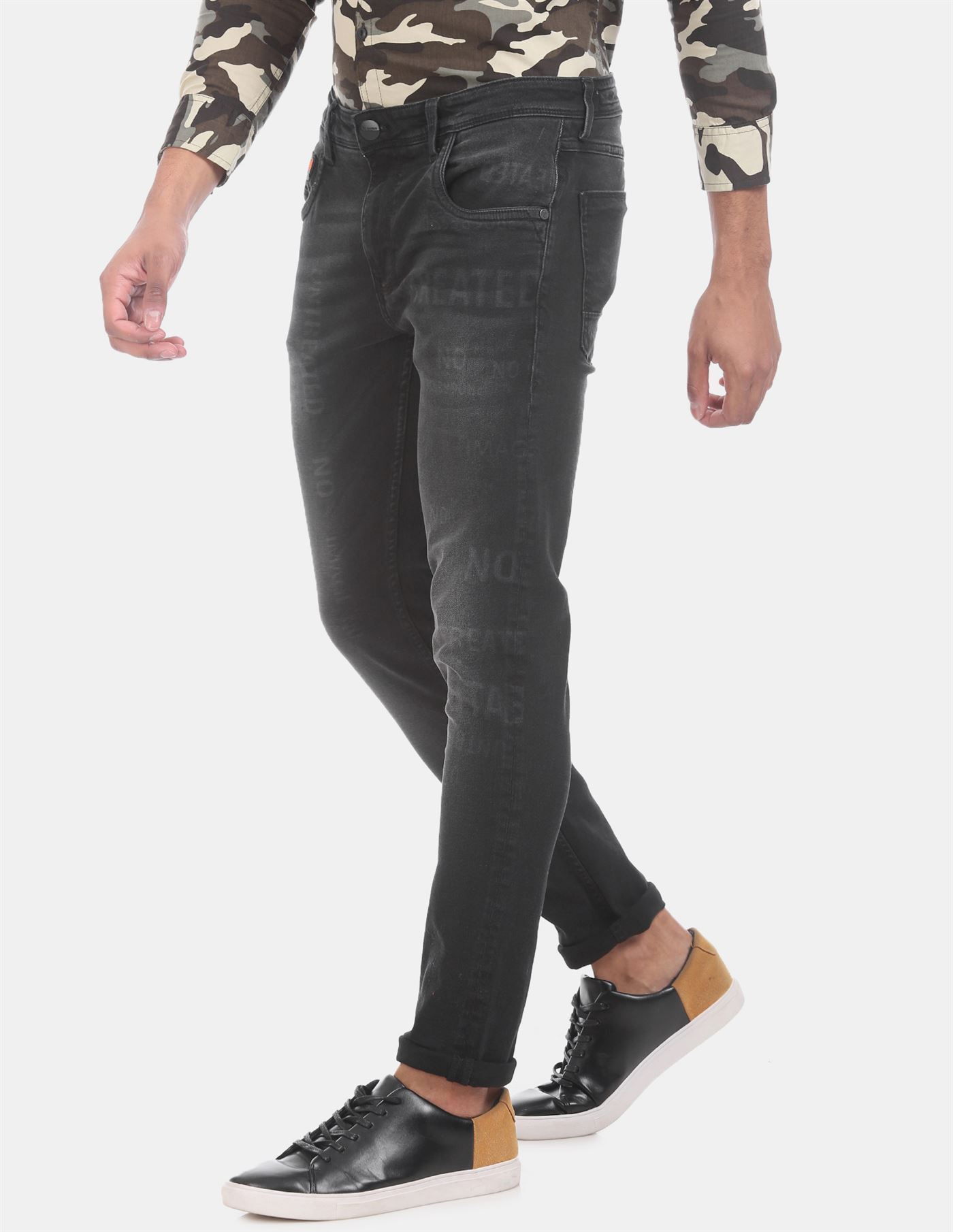Ed Hardy Men Casual Wear Black Jeans
